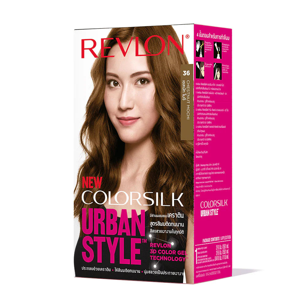 REVLON Colorsilk Urban Style 130ml - #36 Chestnut Mochi