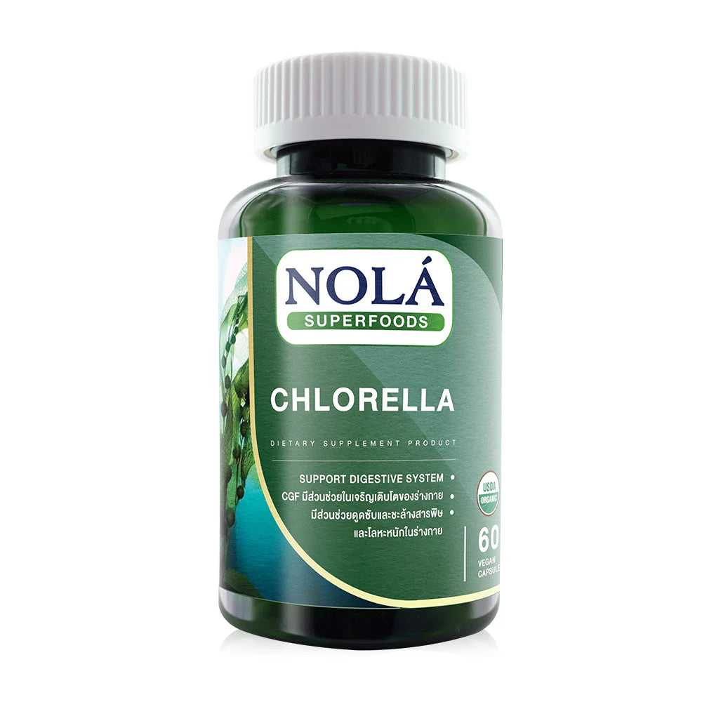 Nola Superfoods Nola Chlorella Dietary Supplement Product 60 Capsules