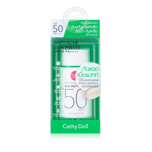 Cathy Doll Sunscreen - Anti-Acne Matte SPF50 PA++++ - Beauty Buddy