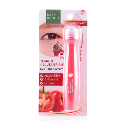 Baby Bright Eye Roller Serum - Tomato & Glutathione Extract - Beauty Buddy