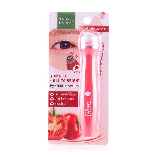 Baby Bright Eye Roller Serum - Tomato & Glutathione Extract - Beauty Buddy