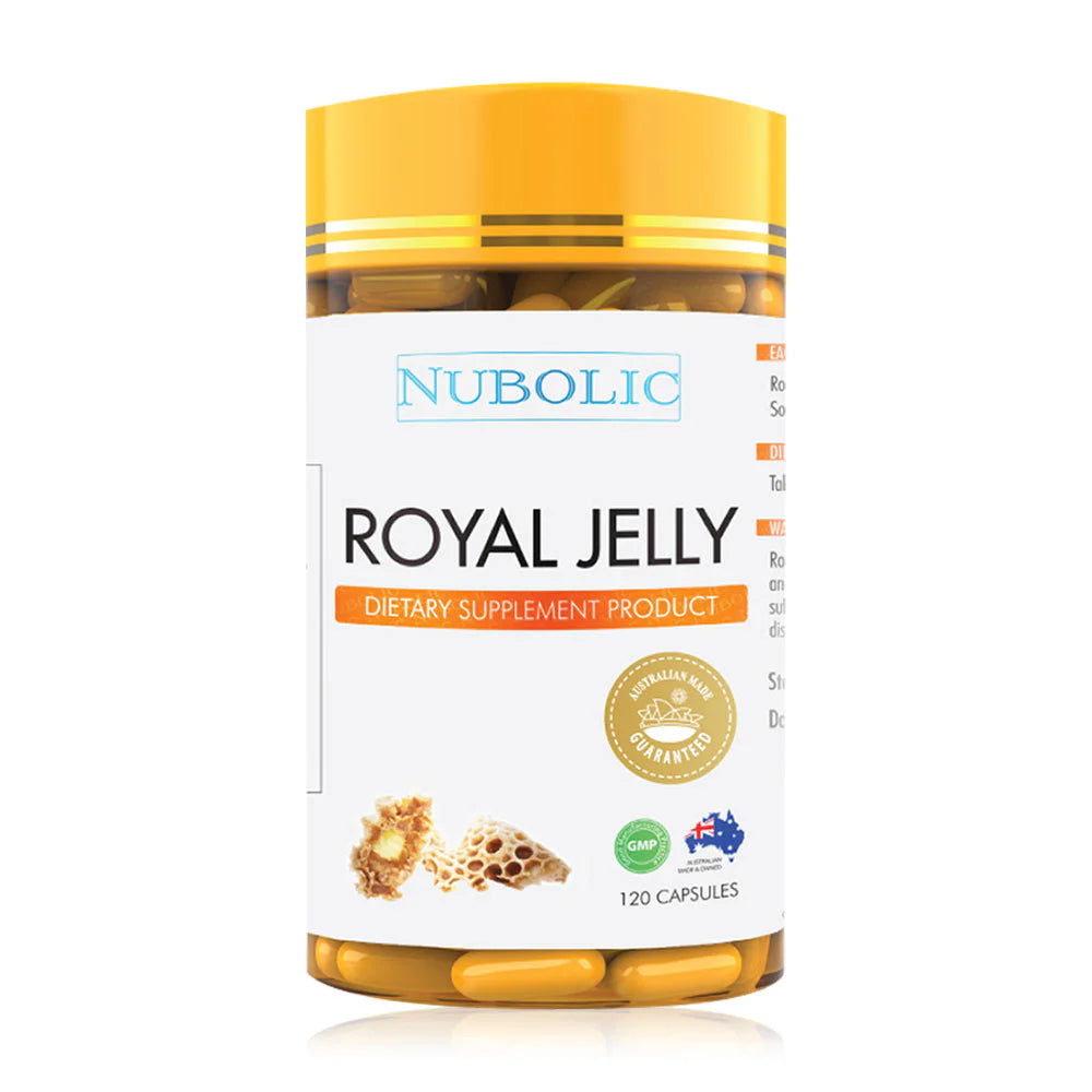 NUBOLIC Royal Jelly 120 Capsules 1,500 mg