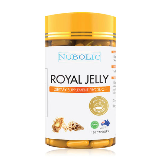 NUBOLIC Royal Jelly 120 Capsules 1,500 mg