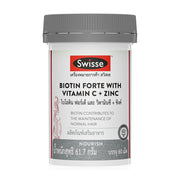 SWISSE Biotin Forte With Vitamin C + Zinc 60 Tablets