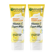 Garnier Bright Complete Vitamin C Super Whip Facial Whip Foam 100ml x 2pcs
