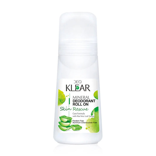 DEOKLEAR Skin Rescue Mineral Deodorant Roll-On 65ml