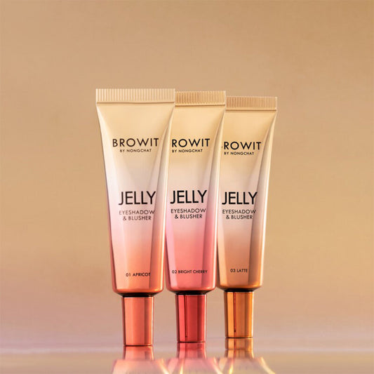 Browit Jelly Eyeshadow & Blusher - Apricot Color Enhancer - Beauty Buddy
