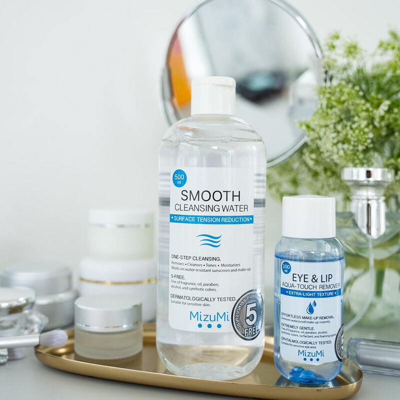MizuMi Eye & Lip Makeup Remover - Gentle Aqua-Touch Formula