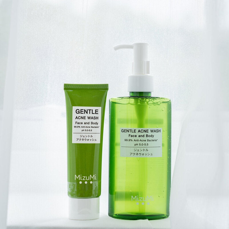 Mizumi Gentle Acne Wash - Amino Acid Formula for Face and Body