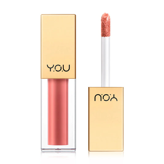 Y.O.U Liquid Lipstick - Velvet Matte #02 Naked with Coconut Oil & Vitamin E - Beauty Buddy