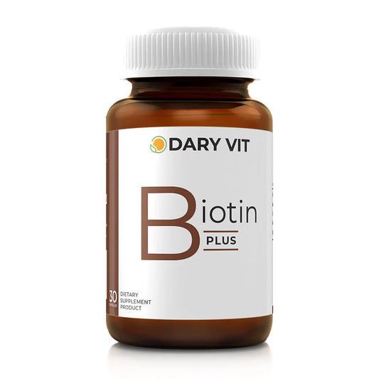 Dary Vit Biotin 30 Capsules Dietary Supplement 30 Capsules