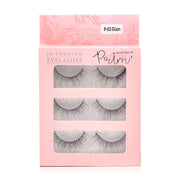 Selected by Prim' 3D Premium Eyelashes 3 Pairs #P-03 Glam 3D false eyelashes