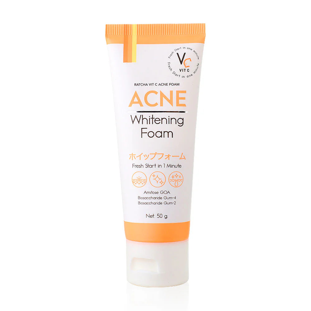 VITC Ratcha Vit C Acne Foam Facial Cleansing Foam 50g