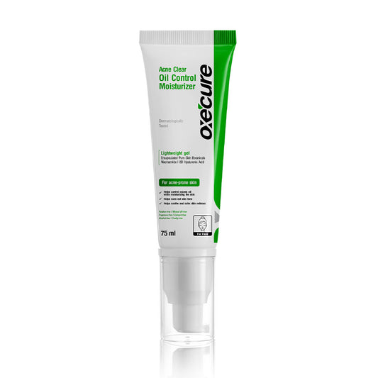 Oxe Cure Moisturizer - Acne Clear Oil Control Gel 75ml - Beauty Buddy