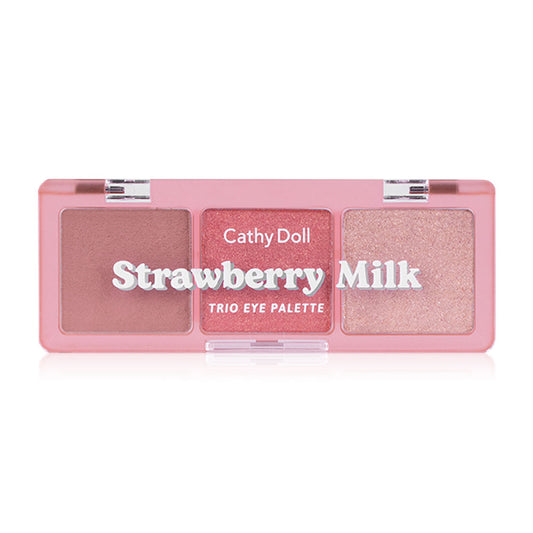 Cathy Doll Eye Palette - Cheers Around Trio in Strawberry Milk - Beauty Buddy