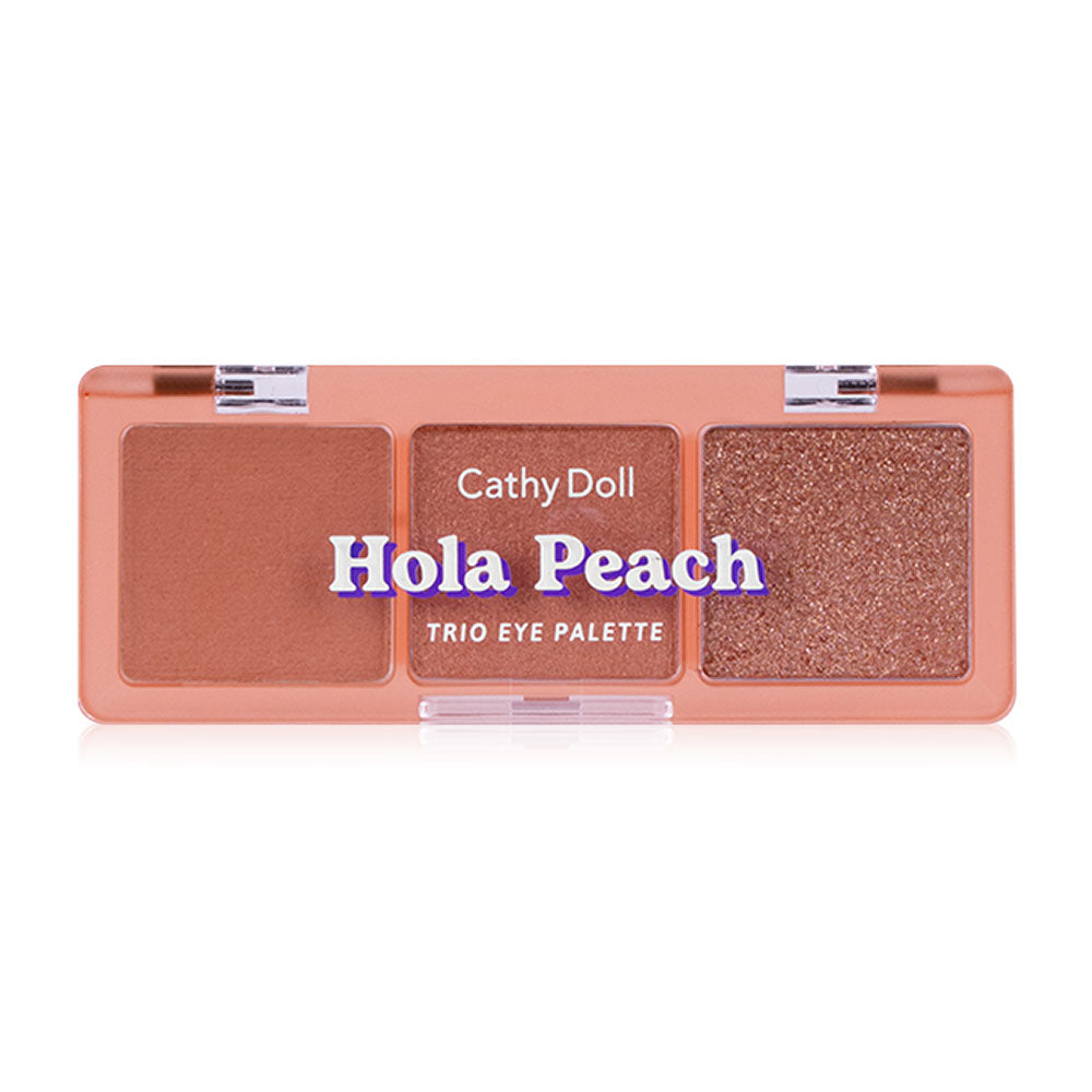 Cathy Doll Eye Palette - Cheers Around Trio in Hola Peach - Beauty Buddy