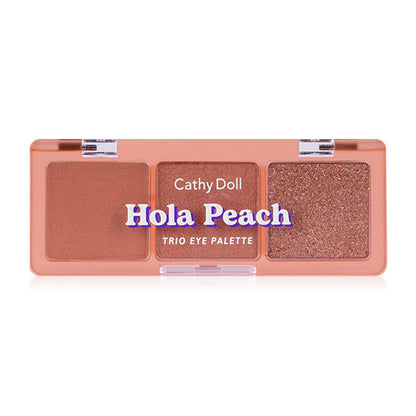Cathy Doll Eye Palette - Cheers Around Trio in Hola Peach - Beauty Buddy