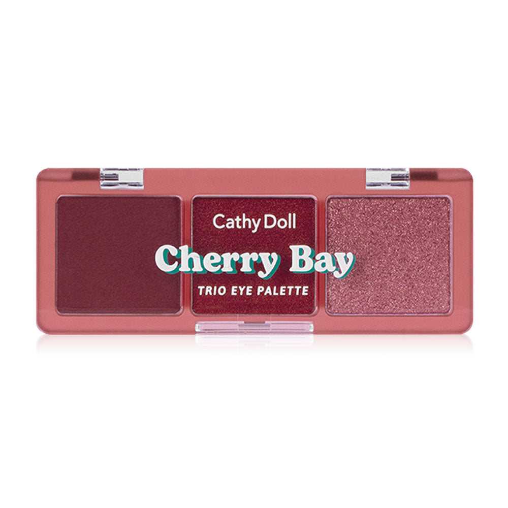 Cathy Doll Eye Palette - Cheers Around Trio in Cherry Bay - Beauty Buddy