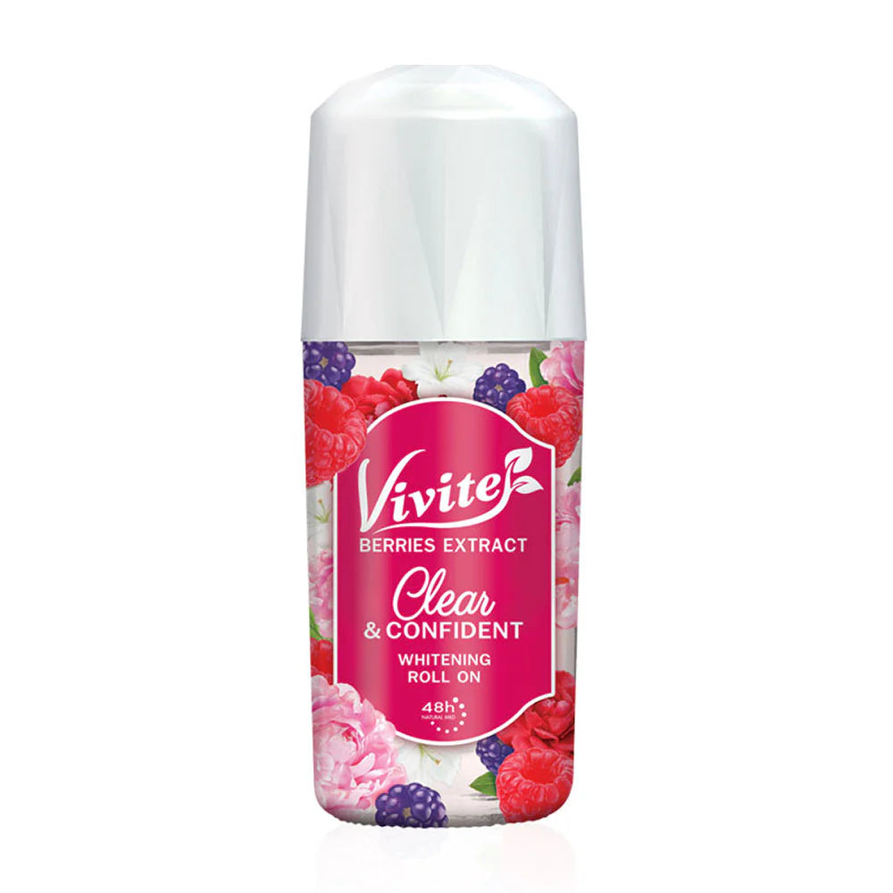 Vivite Clear & Confident White Deo Roll On 45ml