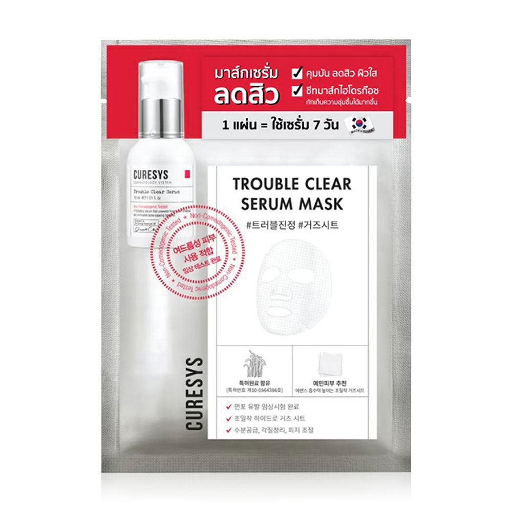 CURESYS Trouble Clear Serum Mask 23g