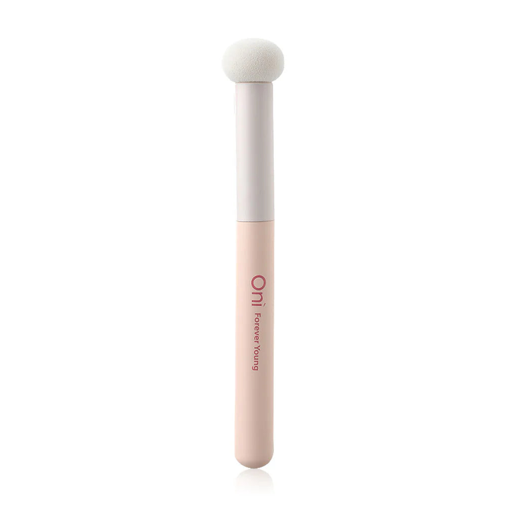 Oni Round Sponge Concealer Brush - #Sakura Pink