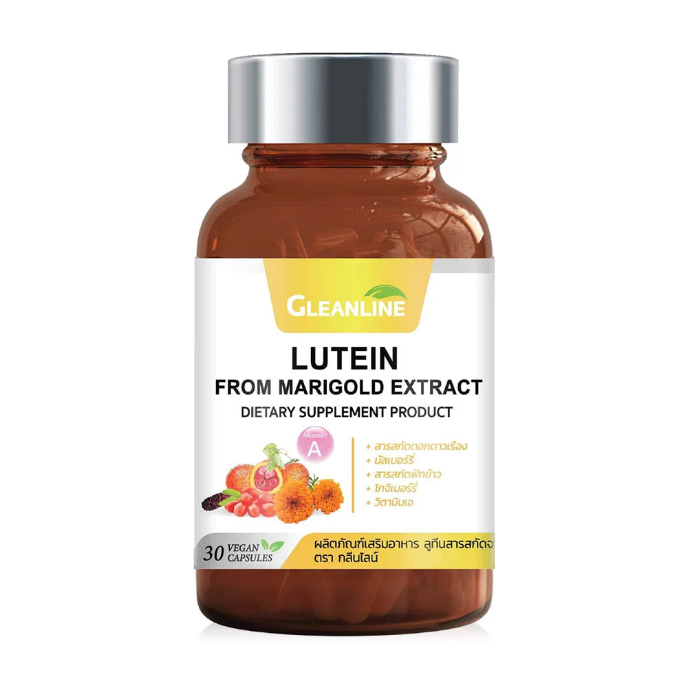 Gleanline Dietary Supplement Product Lutein From Marigold Extract 30 Capsules