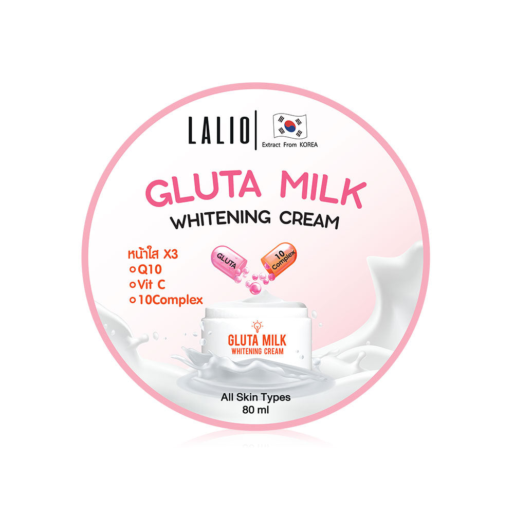 Lalio Gluta Milk Whitening Cream 80ml