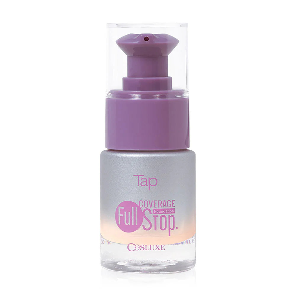 Cosluxe Tap Full Coverage Fullstop Foundation 15ml #01
