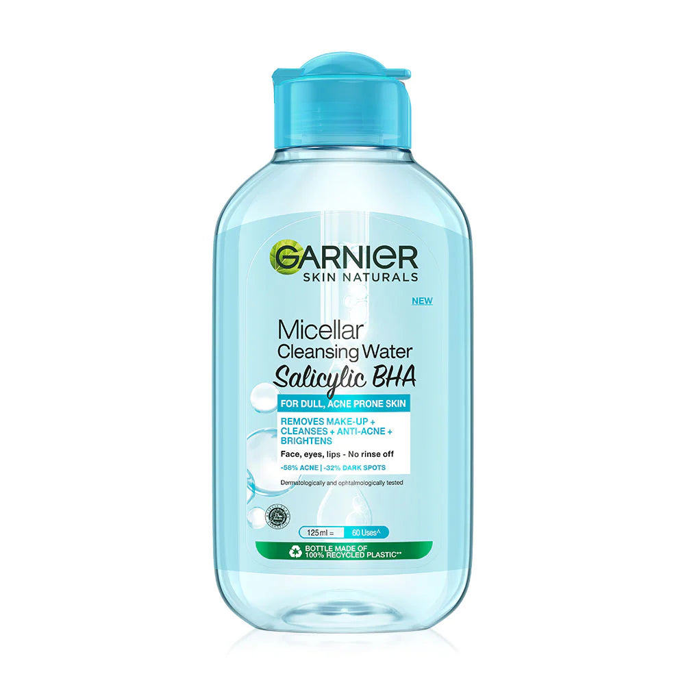 Garnier Skin Naturals Micellar Cleansing Water Salicylic BHA 125ml