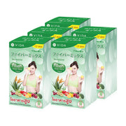 Vida Supplements Diet FiberMix [12Sachets x 5Boxes] #Green