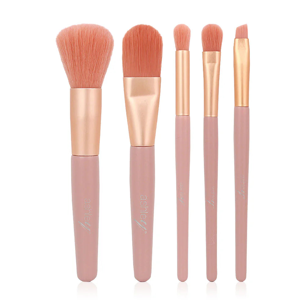 Ashley Soft Pastel Brush Set 5 Items - #01 Pink