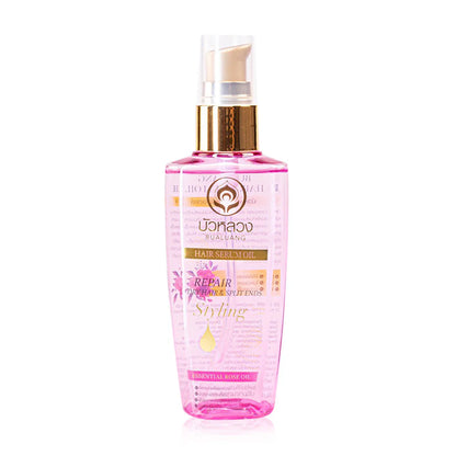 Bualuang Hair Serum Oil Repair Dry Hair & Split Ends 85ml