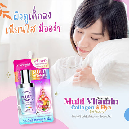 Snowgirl Multivitamin Collagen & HYA Serum 20g