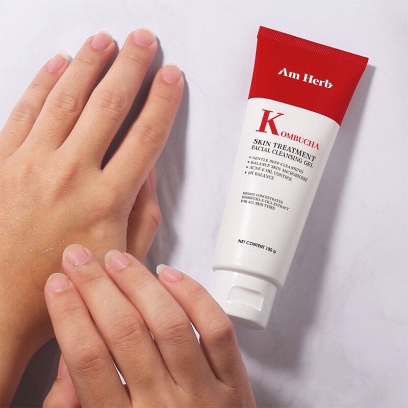 Am Herb Facial Cleansing Gel - Kombucha Formula - Beauty Buddy