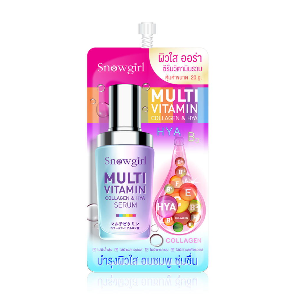 Snowgirl Multivitamin Collagen & HYA Serum 20g