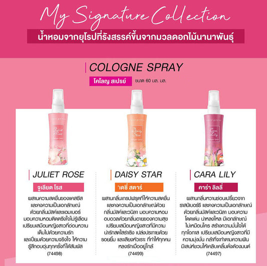 Cute Press Cologne Spray - Cara Lily & Raspberry Fragrance - Beauty Buddy