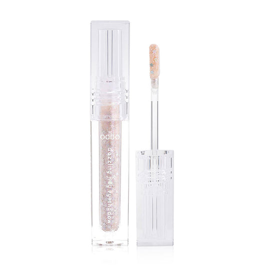 ODBO Eyeshadow - Dazzling Jelly #02 White Star - Beauty Buddy