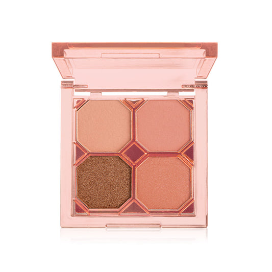 beWiLD Eyeshadow Palette - 4 Shades in Pinkish Brown Tone - Beauty Buddy
