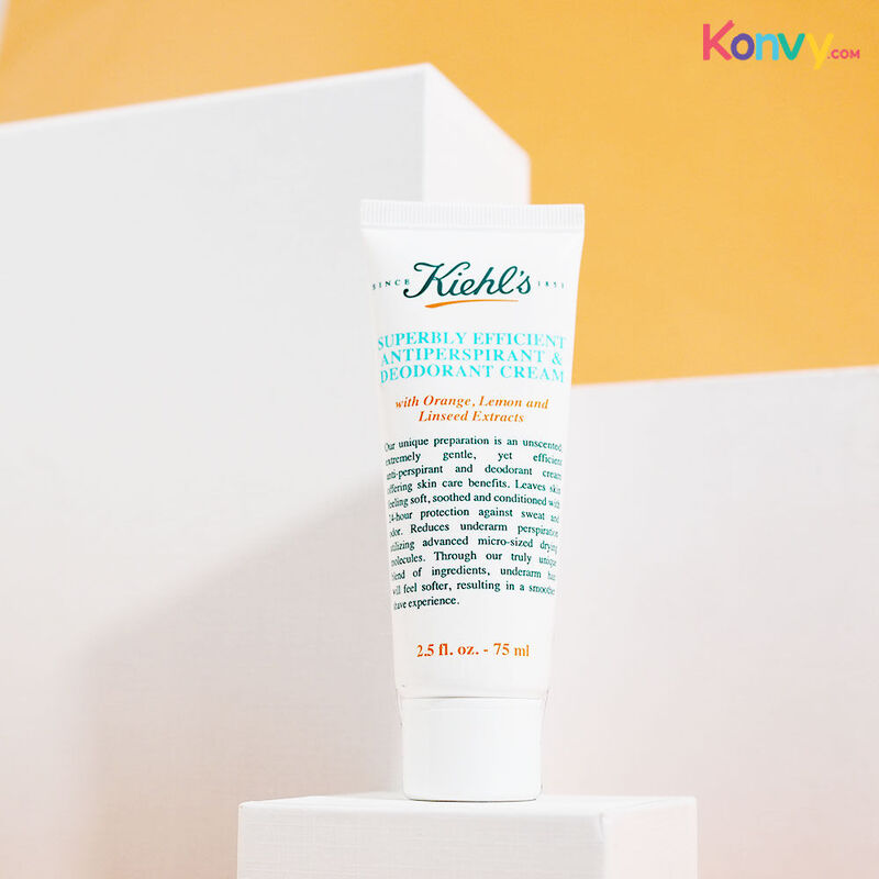 Kiehls Superbly Efficient Antiperspirant & Deodorant Cream 75ml