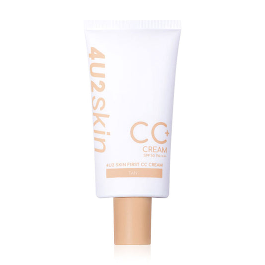 4U2 CC Cream - SPF50+ with Vitamin E and Sodium Hyaluronate - Beauty Buddy