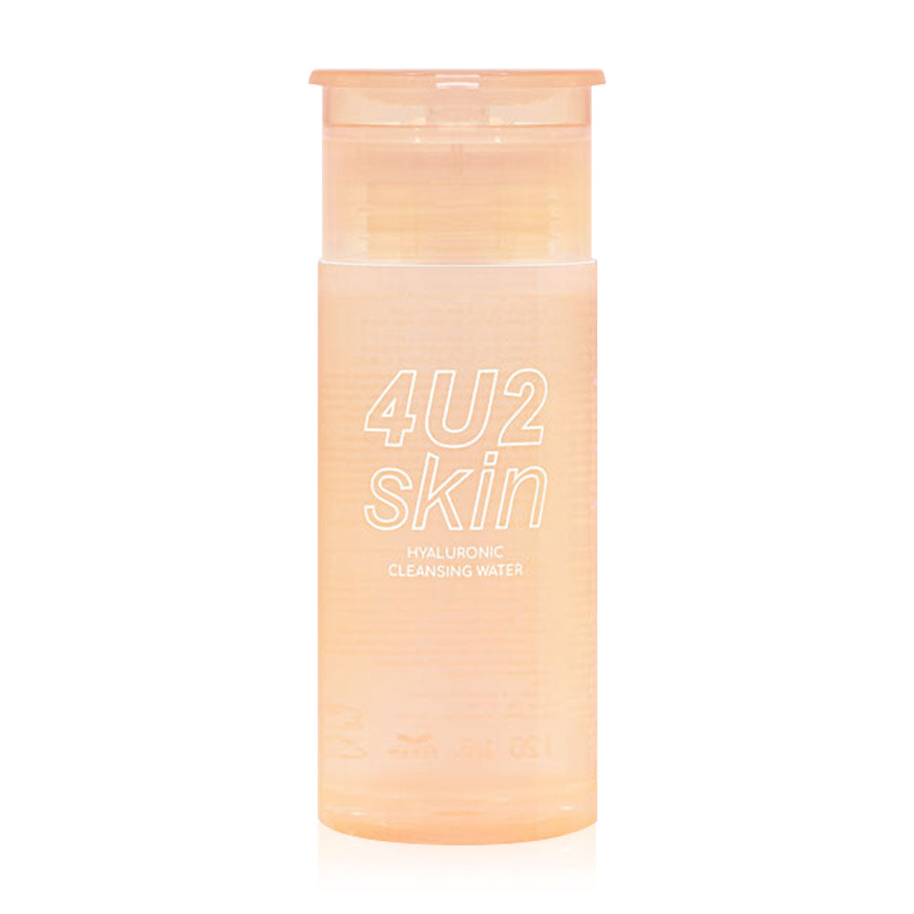 4U2 Cleansing Water - Hyaluronic Acid & Vitamin E Formula - Beauty Buddy