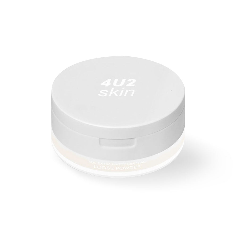 4U2 Loose Powder - Extra Matte Mineral Formula - Beauty Buddy