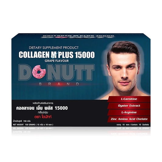 DONUTT Collagen M Plus Grape Flavor 10 Sachets