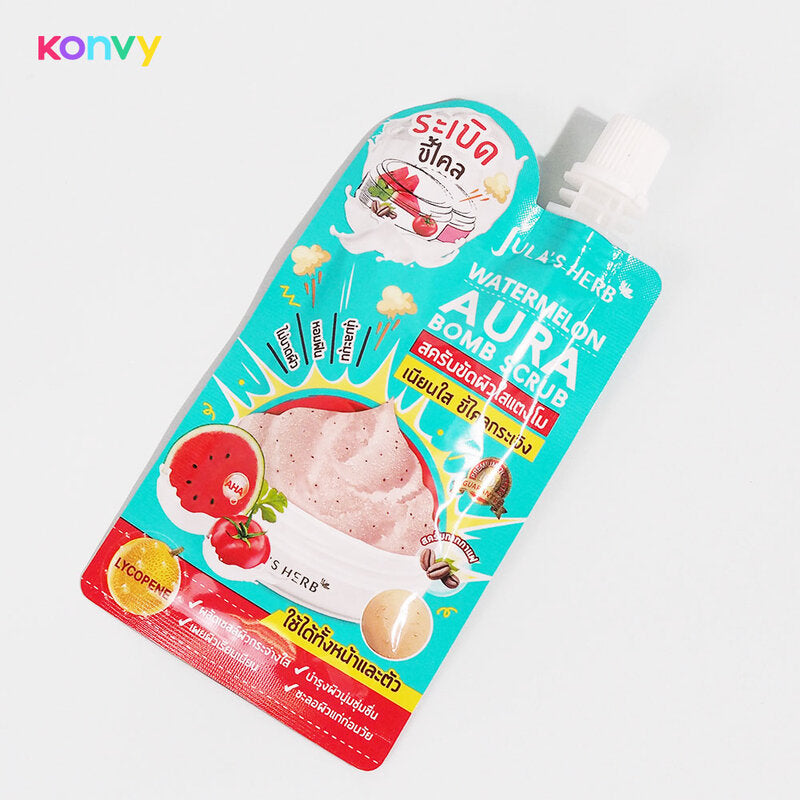 Julas Herb Scrub - Watermelon Aura Formula 40g - Beauty Buddy