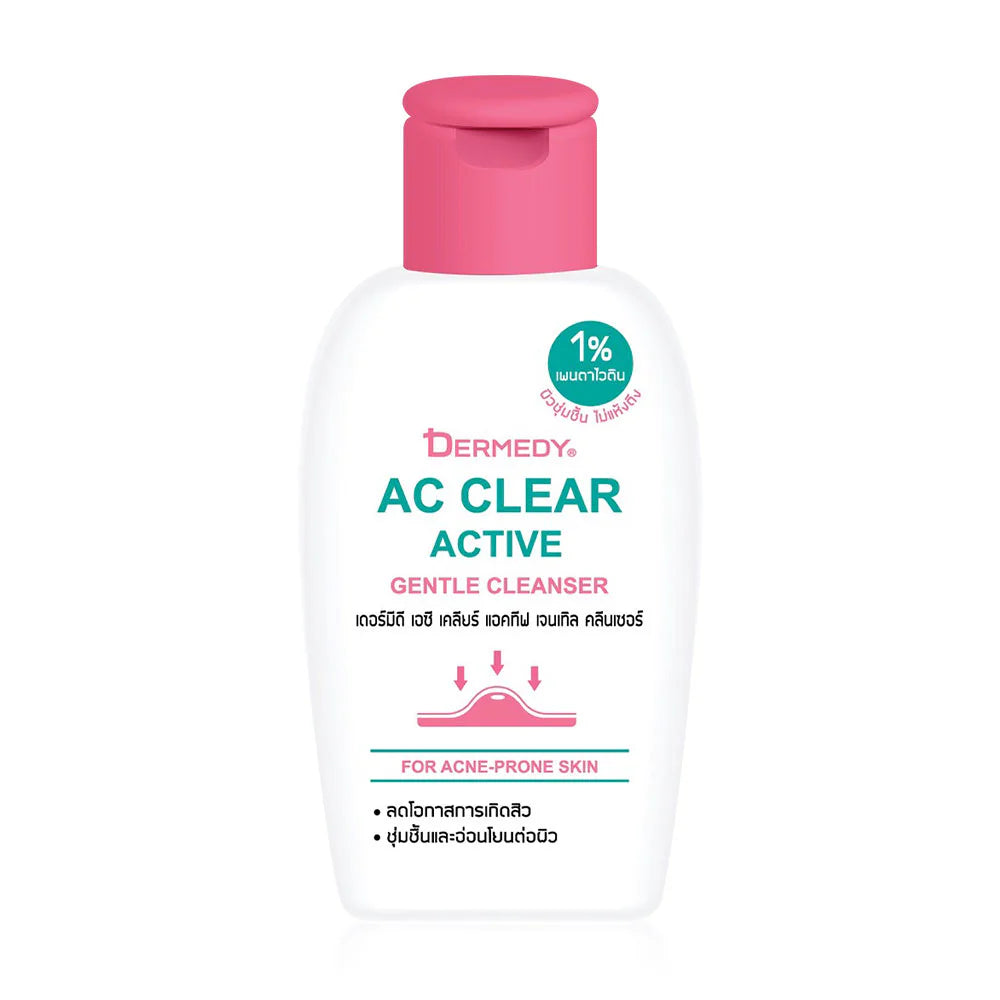 DERMEDY Ac Clear Active Gentle Cleanser Facial Cleansing Products 50ml