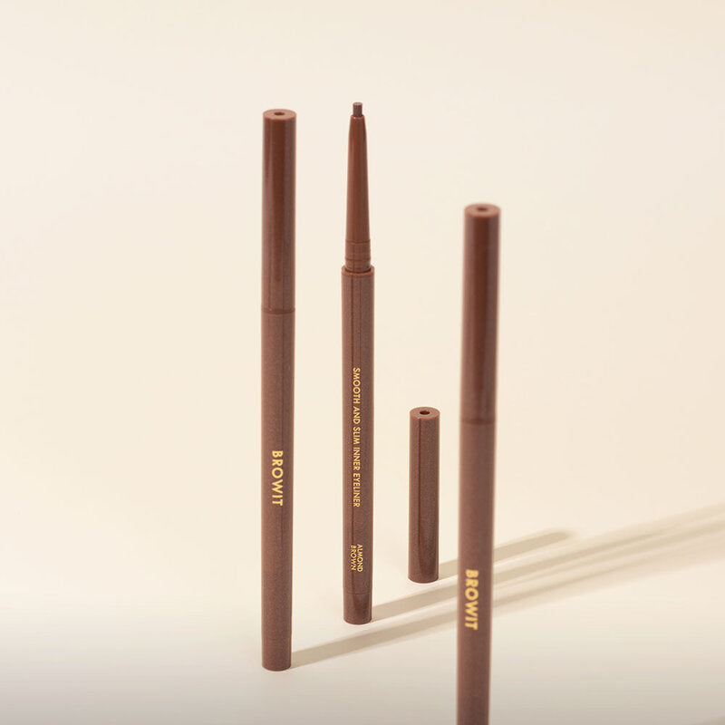 Browit Eyeliner - Smooth and Slim Almond Brown