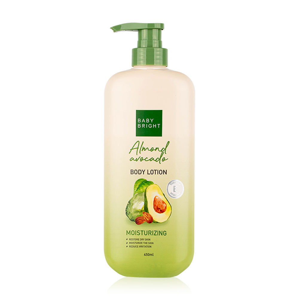 Baby Bright Body Lotion - Almond & Avocado Extract 450ml - Beauty Buddy