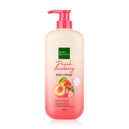 Baby Bright Body Lotion - Peach Strawberry Extract 450ml - Beauty Buddy