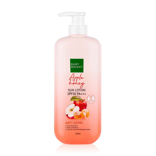 Baby Bright Sun Lotion - Apple Honey SPF30 PA+++ 450ml - Beauty Buddy