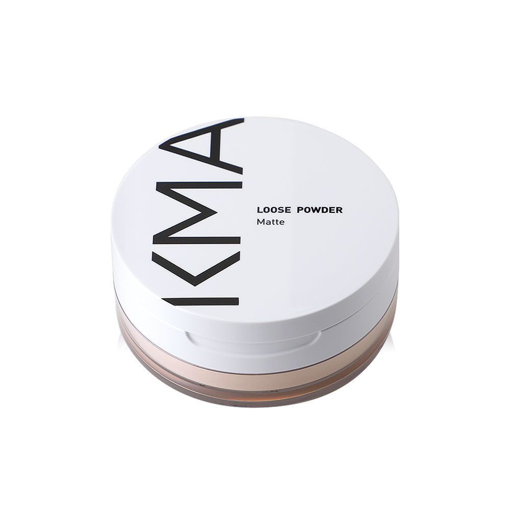 KMA Loose Powder - Rosy Silky Formula for Long-Lasting Makeup